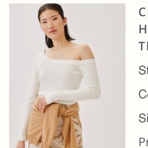 Citizens of Humanity Off Shoulder Top